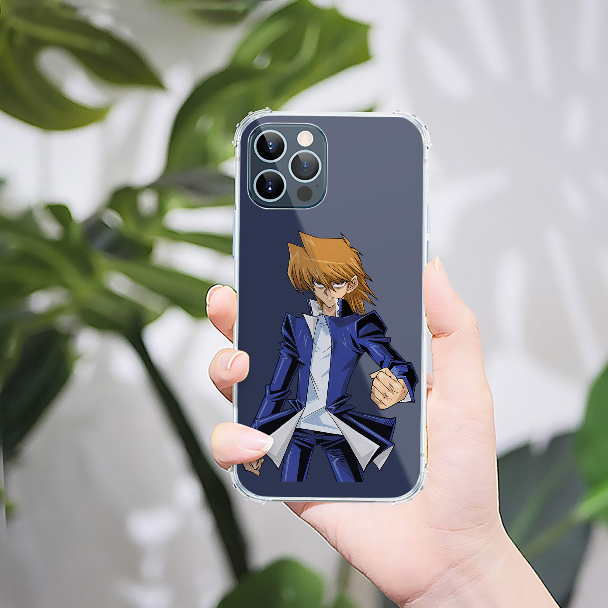 （画像用） 遊☆戯☆王 Yu-Gi-Oh! 【iPhone 12シリーズ対応】透明スマホケース（クリアソフトケース）